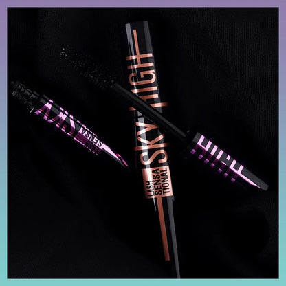 24Pcs Silk Fiber Lash Lengthening Thickening Softer Fuller Lashes Extensions Long-Lasting Smudge-Proof Eyelash Mascara.