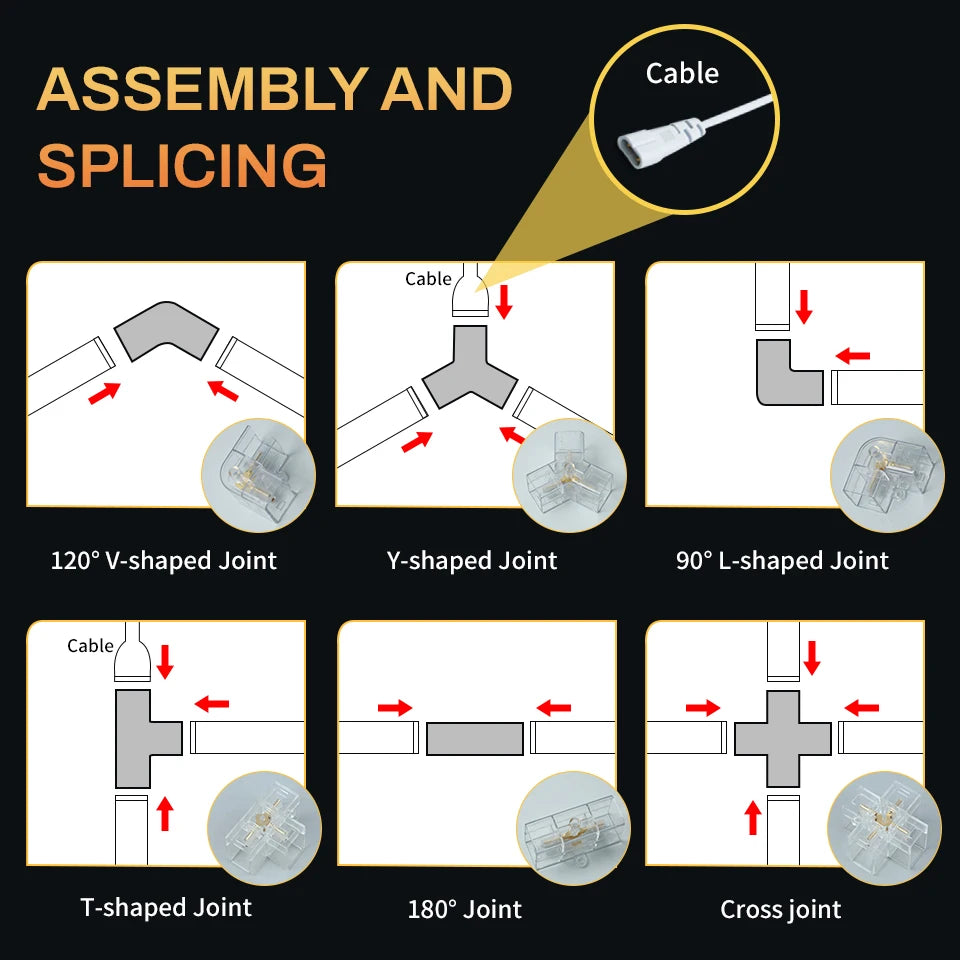 LED Honeycomb Lamp Barbershop Light Hexagon Lights Lamp AC85-265V Led Tube Ceiling Lighting For Car Detailing Workshop.