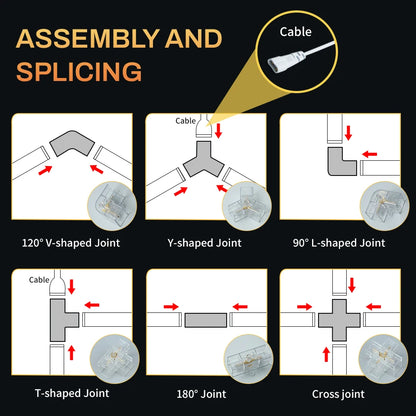 LED Honeycomb Lamp Barbershop Light Hexagon Lights Lamp AC85-265V Led Tube Ceiling Lighting For Car Detailing Workshop.