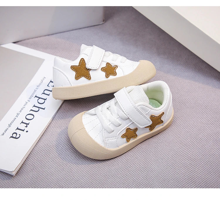 Toddler Kids Running Shoes Soft Sole Comfortable Baby Walking Shoes Toes Capped 2025 Fashion Boys Girls Casual Shoes Size 18-29.