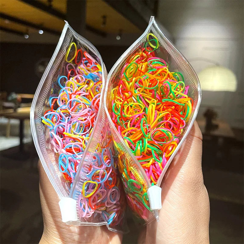 18 Pcs Hair Clip Set Cute Hair Accessories Girl Cartoon Hair Clip Headwear Bow Flower Animal Hairpin Hair Ring Box Not Included.