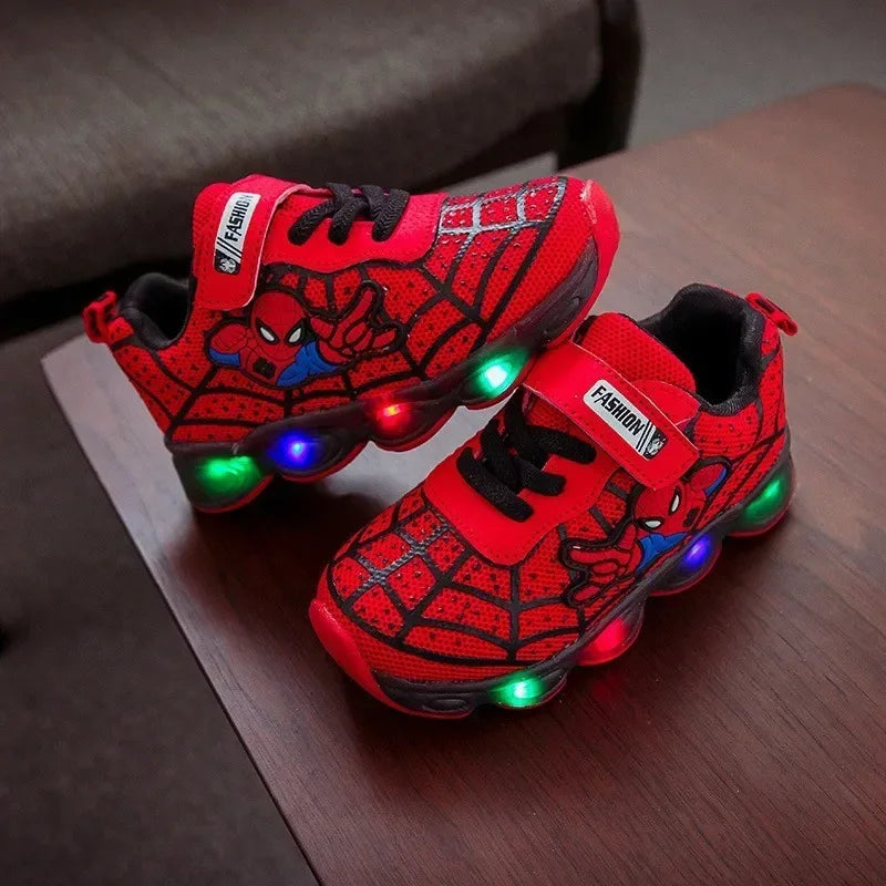 Autumn children's shoes, children's luminous shoes, men's and women's running shoes, baby flashing shoes, LED lights, sneakers.