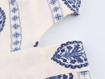 ZBZA Frauen Sexy Gedruckt Rohr Schlinge Lange Kleider Retro Taille Hohl Ärmelloses Abend Dünnes Kleid Weibliche Sommer Chic Street Party.