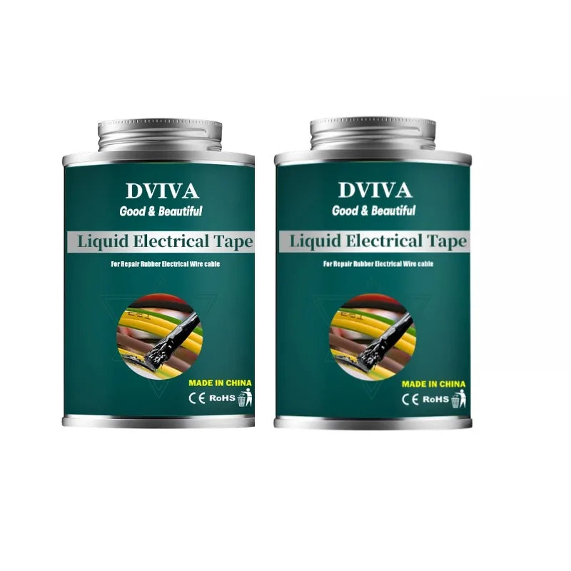 Liquid Electrical Tape Waterproof Insulation Paste Sealant Wire Cable Coat Fix Line Glue Repair Glue Insulation Glue 15~300ml.