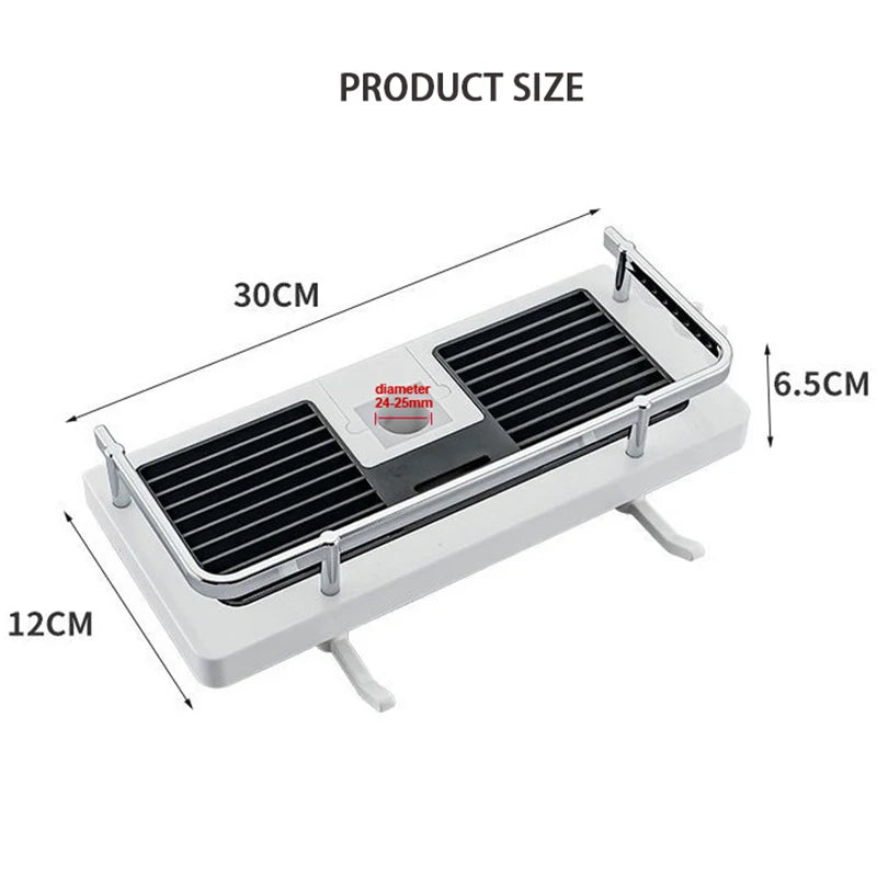 Dusche Lagerung Halter Bad Regal Pole Regale Shampoo Tablett Stehen Kein Bohren Heben Badezimmer Dusche Lagerung Rack Organizer