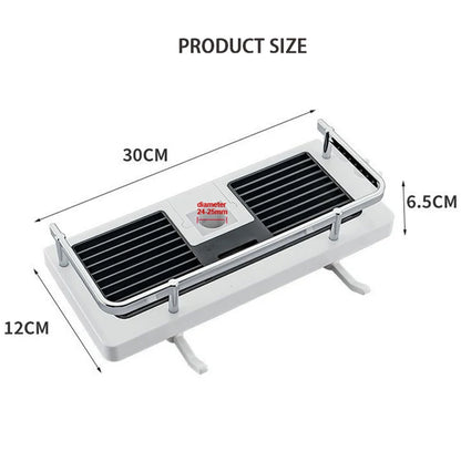 Dusche Lagerung Halter Bad Regal Pole Regale Shampoo Tablett Stehen Kein Bohren Heben Badezimmer Dusche Lagerung Rack Organizer