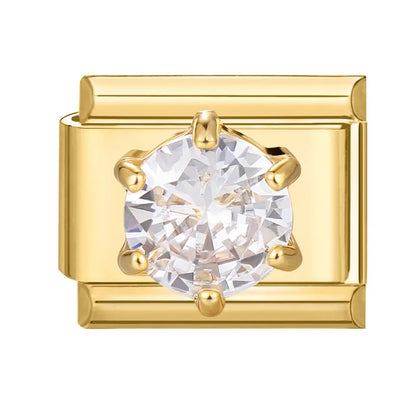 New Fashion 9mm 15 Style Italian Modular Charm Bracelet Fashionable Leisure Holiday Scenery Literary Modular Elastic Bracelet