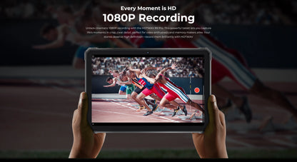 HOTWAV R9 Pro Rugged Tablet Android 14 11" FHD+ 20080mAh Pad 64MP Rear Camera 6GB 256GB Tablet PC With Super Camping light