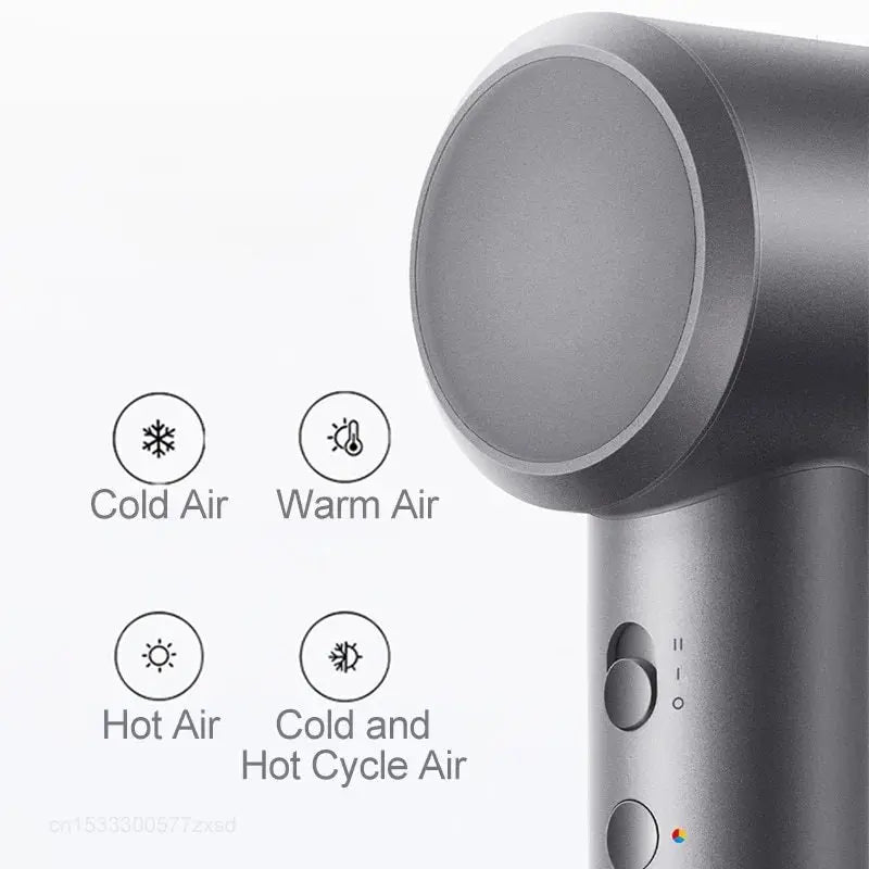 Original Xiaomi Mijia H501 High Speed Anion Hair Dryer Wind 62m/s 1600W 2min Quick Drying Professional Hair Care Negative Lon