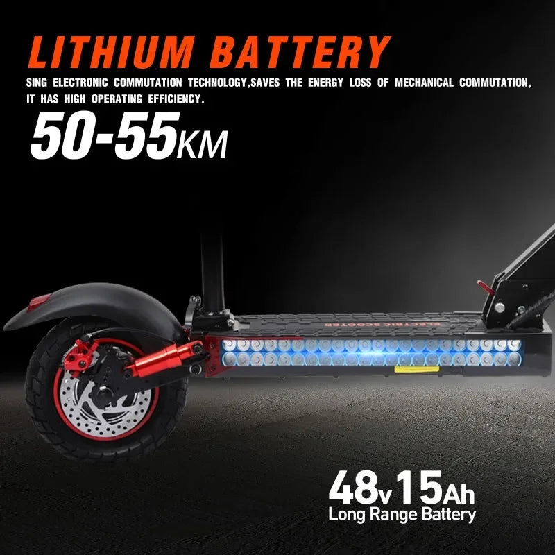 J01 EScooters Portable Foldable City Leisure Sport Commute 800W Motor 48V15AH Battery Electric Scooter Adult Outdoor E-Scooter.