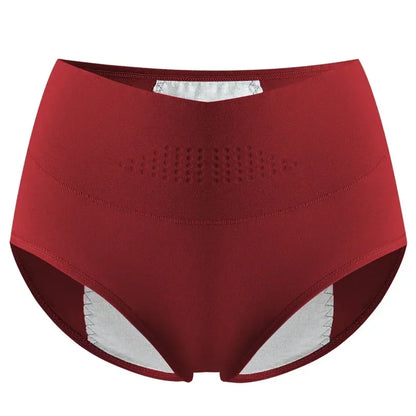 Menstrual Women's Panties High Waist Widen Period Pants Leak Proof Physiological Underwear Cotton Female Briefs Plus Sizes L-4XL.
