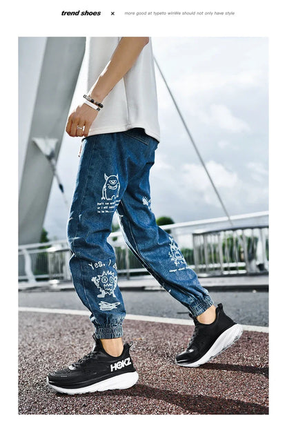 Men's Running Shoes Cushioning Outdoor Non-Slip Jogging Breathable Trainer Race Sneakers Luxury shoes Mesh Couple Off-road Shoes.