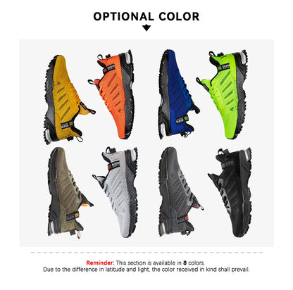 Men's Running Shoes Baasploa Male Sneakers Shoes Breathable Mesh Outdoor Grass Walking Gym Shoes For Men Plus Size 41-50.