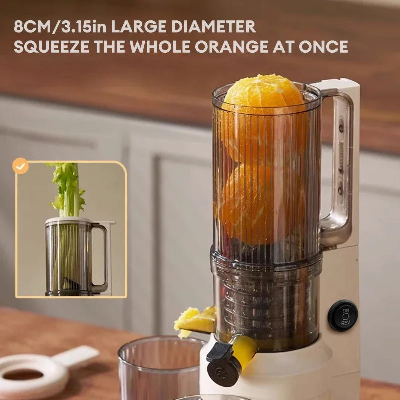 Automatic Electric Citrus Juicer Orange Lemon Fresh Orange Juicer juice and residue separation Juice Machine For Home 220V.