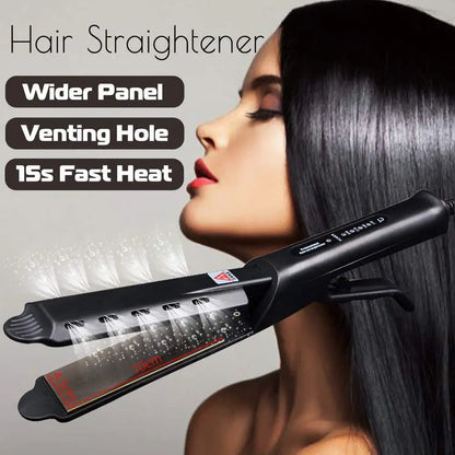 Curling And Straightening Dual Use Hair Straightening Splint Constant Temperature 4 Gears Portable Air Bangs Curling Straightene.