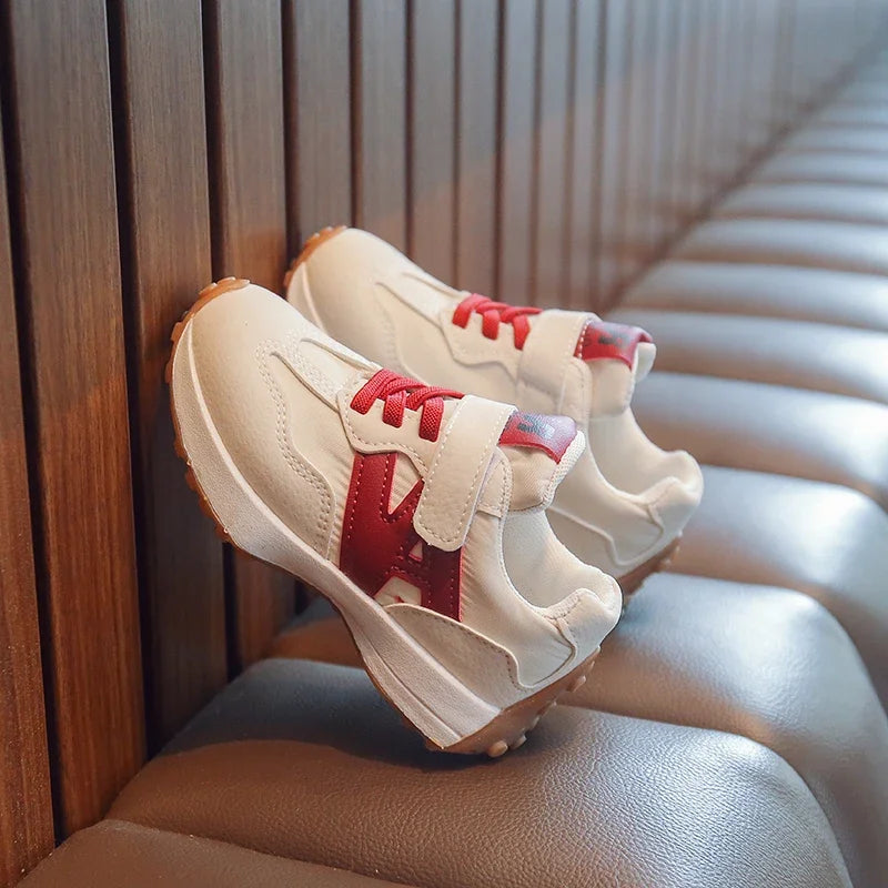 Children's Basketball Shoes Spring Autumn Versatile Running Shoes for Kids Boys Fashion Causal Girls School Sports Sneakers.