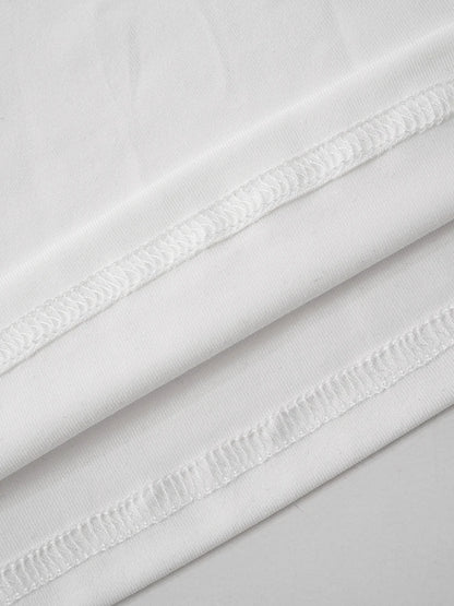 kliou Incline Shoulder Women T-shirts Classic New All-matched Single Sleeve Strap Skinny Crop Tees Mujer Chic Fashion Street Top.