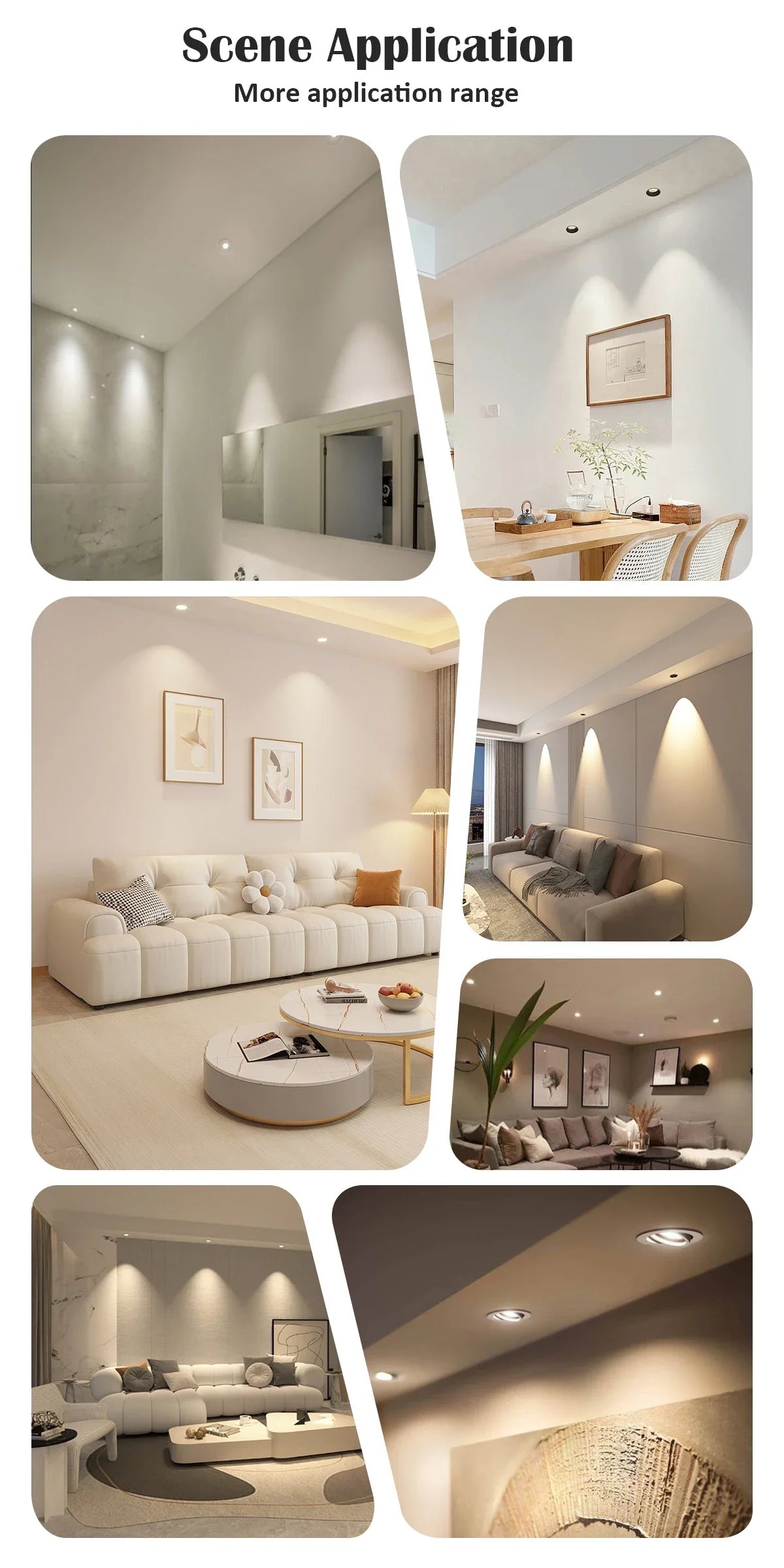 10PCS MR16 LED Strahler Birne GU5.3 Lampada AC 110V 220V 12V Bombillas Spot Licht Ersetzen Die 50W Halogen Lampe Hause Derection.