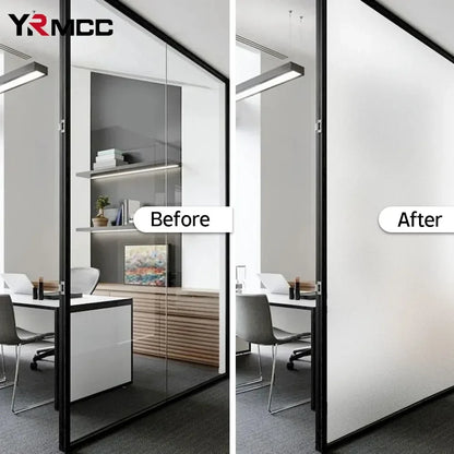 Car Window Matte Film Electrostatic Adsorption Frosted Anti Look Film Self Adhesive Scratch-resistant Sticker Car Accessories.