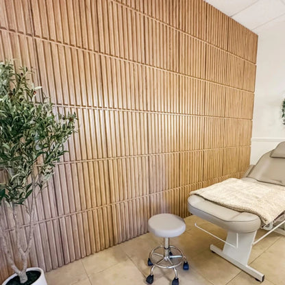 12pcs 30cm 3D Wall Panel Venetian blinds mouldings Living Room Background Decal Tile Mold 3D wall sticker bathroom kitchen wall