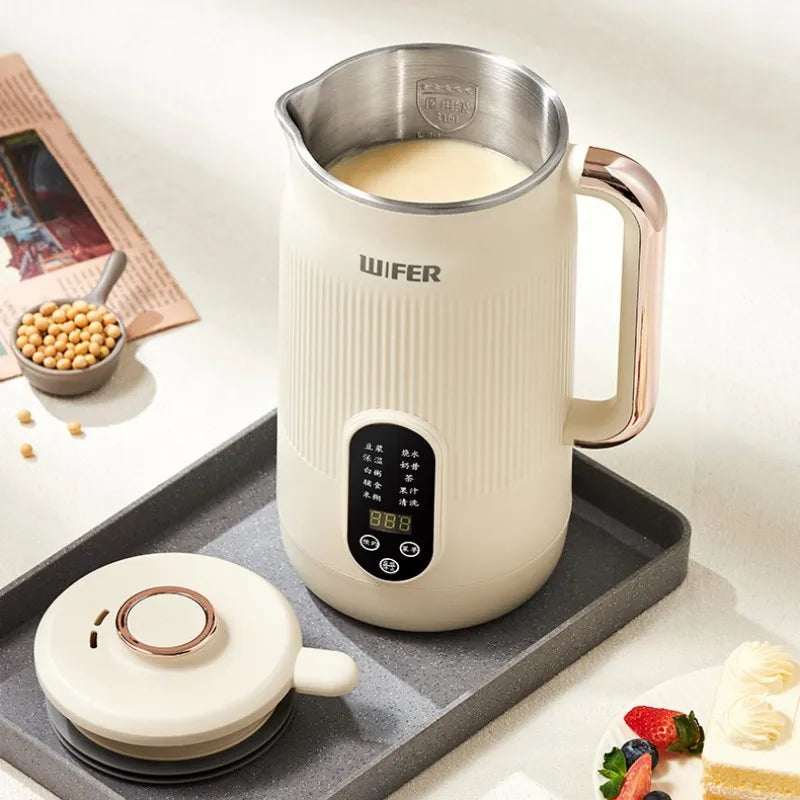 Automatic Soy Milk Machine Multifunctional Juicer Blender Home Wall Breaking Machine Soybean Milk Maker Breakfast Machine 220V.