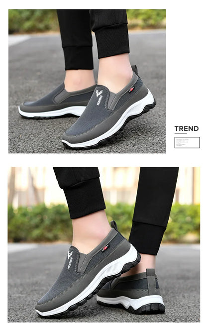 Men's Shoes Casual Sneakers Summer Breathable Mesh Waterproof Outdoor Slip On Flats Affordable Free Shipping Shoes