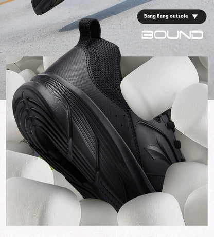 361 Degrees Men Running Shoes Lightweight Cushioning Leather Waterproof Casual Rebound Jogging Non-Slip Sneakers male 672432227.