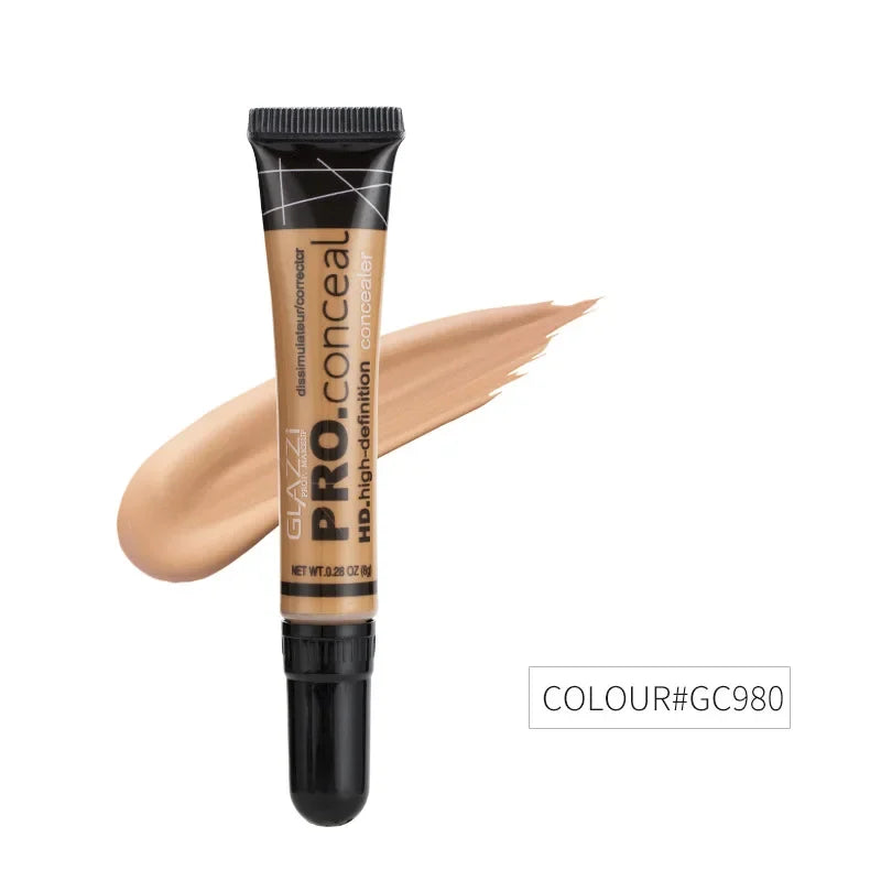 Concealer Cream Oil Control Liquid Foundation Women Face Makeup Korean Cosmetics Long Lasting Contour Gel.