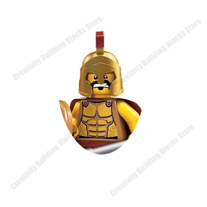 New Hot Series Gray Shark Boy Girls 3D Model DIY Building Bload Toys Classic Movie Children's Toys Gifts