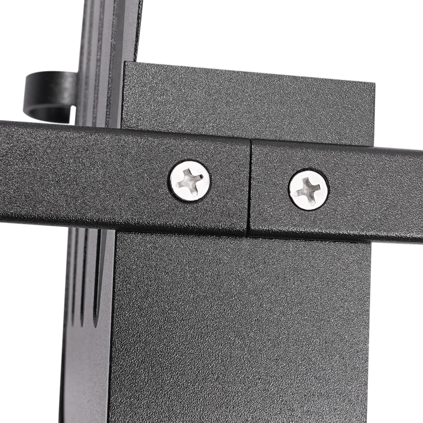 Modernes 2-stufiges Badezimmerregal in Silber/Schwarz, an der Tür montiertes Lagerregal, geeignet für Badezimmer, Küche, Wohnzimmer, Balkon