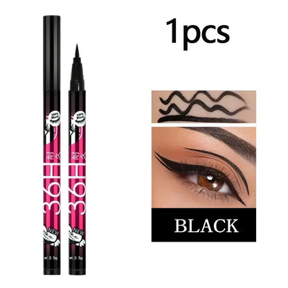 Make Up Ultimate Black Liquid Eyeliner Long-lasting Waterproof 36H Ultra Fine Eye Liner Pen High quality Cosmetic Beauty Tools.
