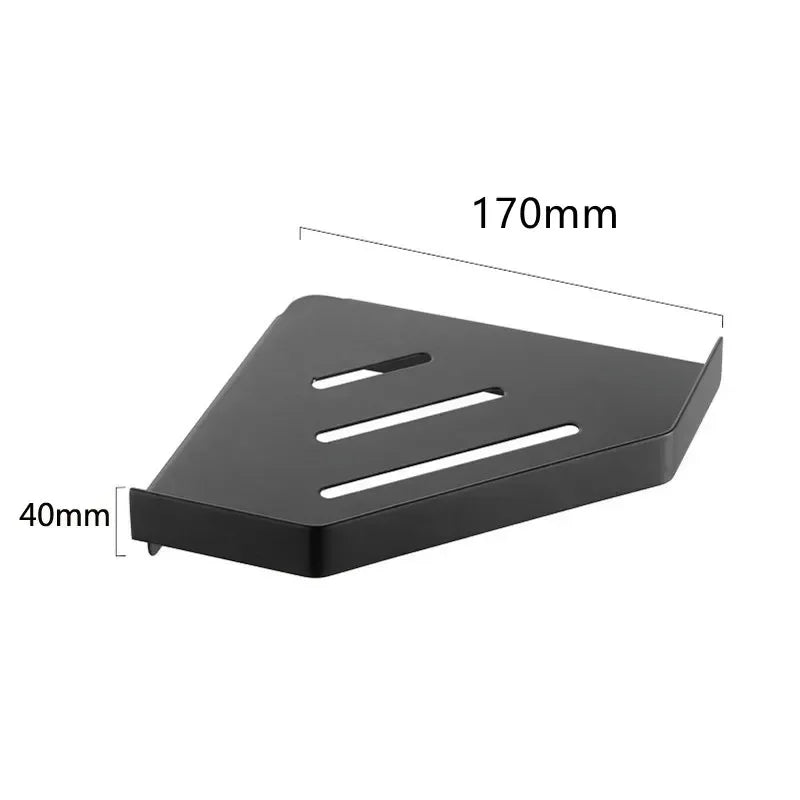 Bad Edelstahl Dusche Regal Wand-montiert Dreieck Korb Ecke Stehen Shampoo Dusche Gel Lagerung Halter Zubehör