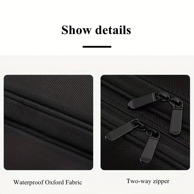 New Oxford Cloth Makeup Bag For Women Waterproof Large Capacity  Travel Cosmetic Case.