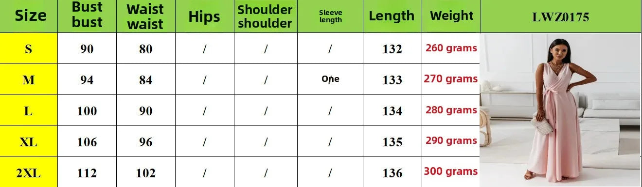 Frühling Sommer Neue Stil frauen Lange V-ausschnitt Kleid Reine Farbe Maxi Kleid Ärmelloses Empire-Taille Kleid für Damen Modische.