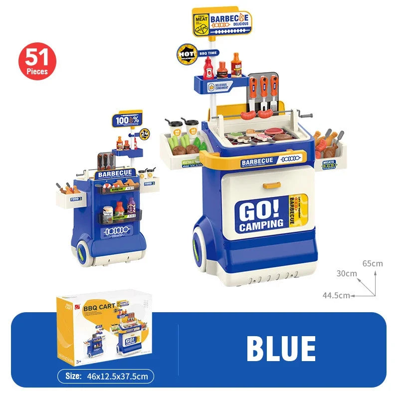 Kitchen Food Role Play Pretend Play Children Toy Ice Cream Candy Sweet Dessert Accessories Toys for Kid Christmas Birthday Gifts