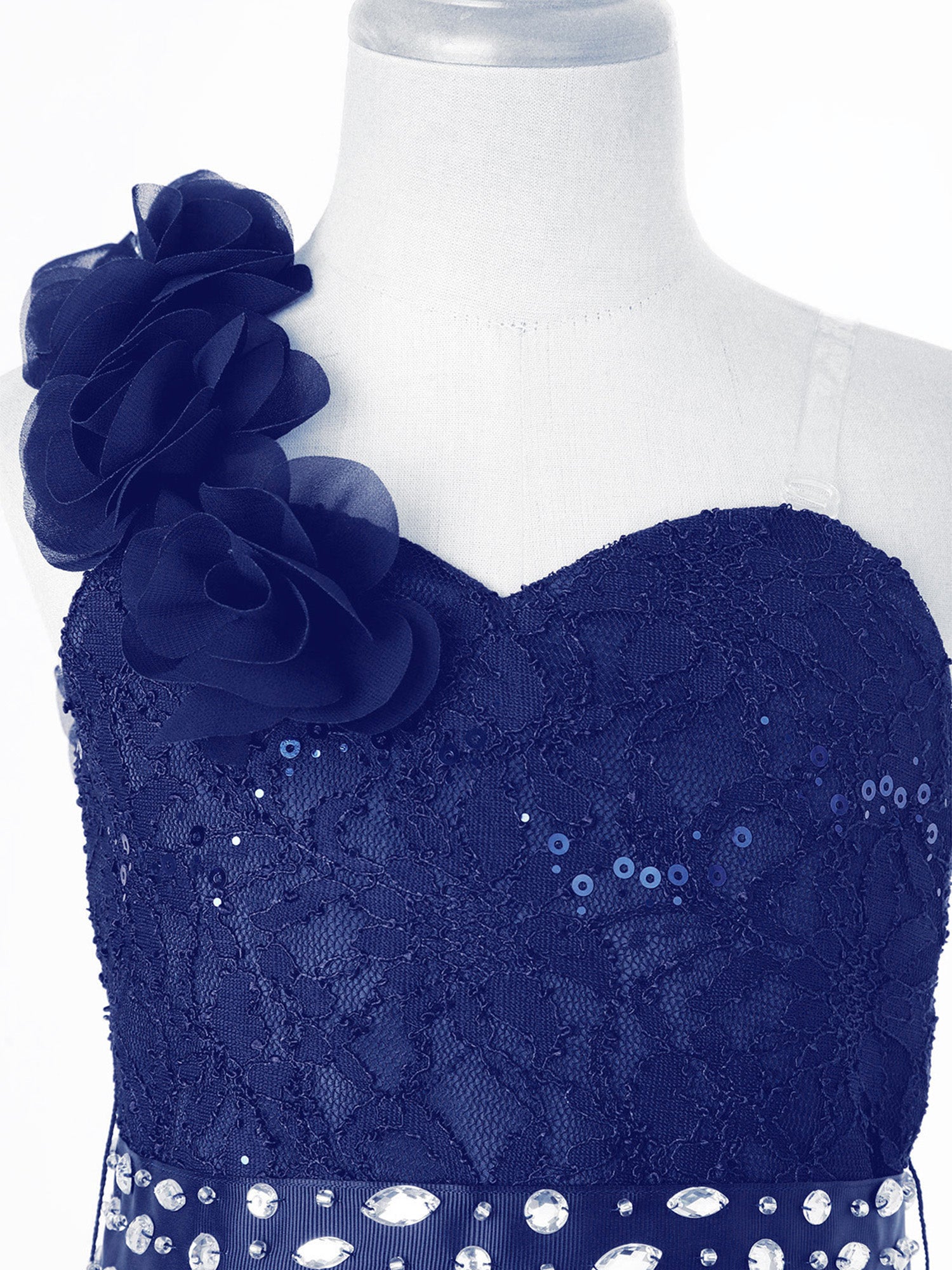 Elegantes Partykleid für Mädchen, Hochzeit, Geburtstag, Abschlussball, Bühne, Festzug, glänzende Pailletten, Perlenapplikation, Spitze, Chiffon, Overall-Kleider.