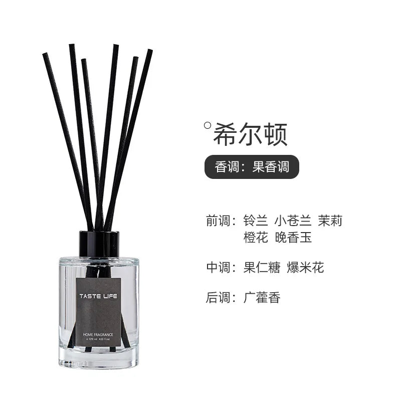 Fire-free aromatherapy 120ml essential oil Hotel home air continuous fragrance Toilet deodorant mosquito repellent aromatherapy.