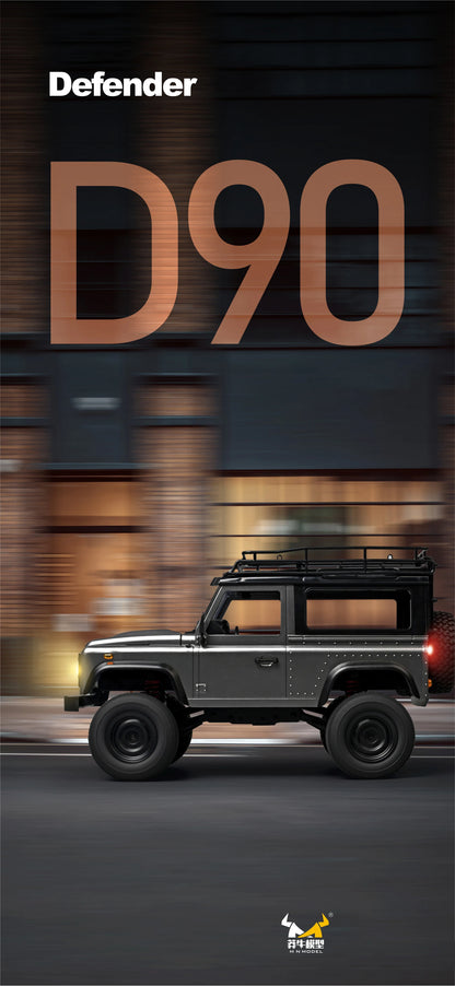 1/12 MN99s Rc Car MN Model 2.4G RTR Remote Control 4WD Off-road Climbing Crawler Defender Pickup Truck Toys for Children.