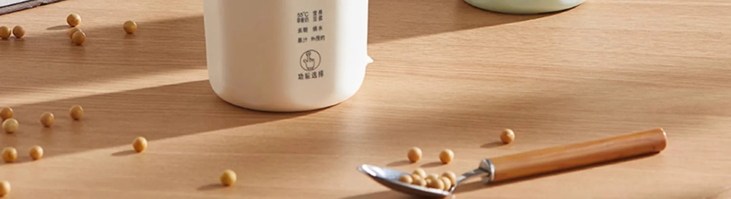 350ML Soybean Milk Machine Automatic Intelligent Food Blender Electric Fruit Juicer Water Boiling Kettle Rice Paste Maker 220v.