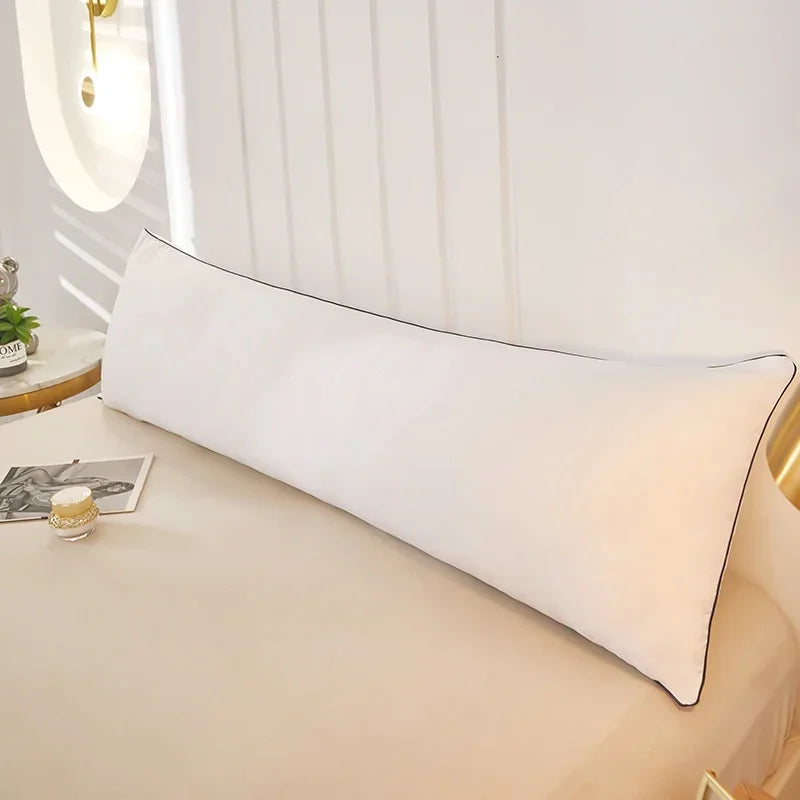 1pc White Pillow Core Home Bed Long Pillows подушки Washable Pillow Skin-friendly Neck Cushion almohadas para dormir.