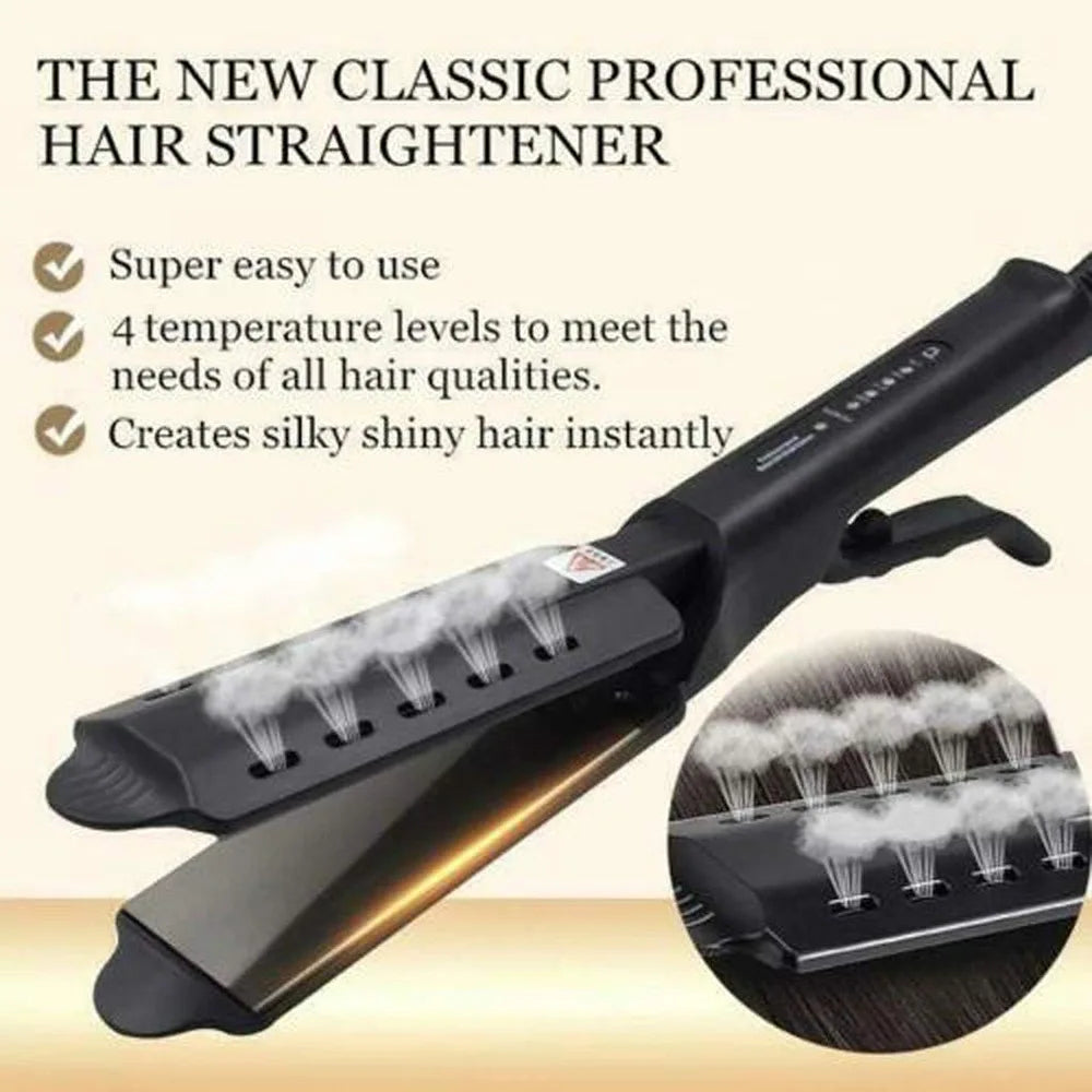 Curling And Straightening Dual Use Hair Straightening Splint Constant Temperature 4 Gears Portable Air Bangs Curling Straightene.