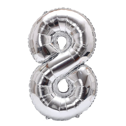 32 Zoll Regenbogen-Farbverlaufs-Zahlen-Folienballon 1-9 für Kindergeburtstag, Party-Dekoration, Babyparty, Brautparty, weitere Optionen verfügbar