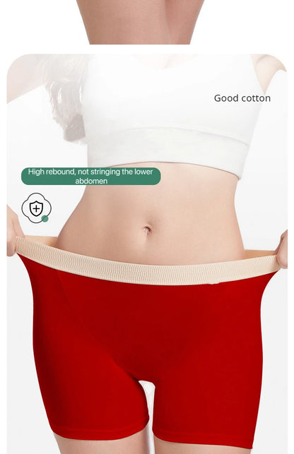 4pcs Women's Safety Pants Physiological Underwear High Waist Shorts Panties For Women Plus Size No Trace Leggings Safety Panty.