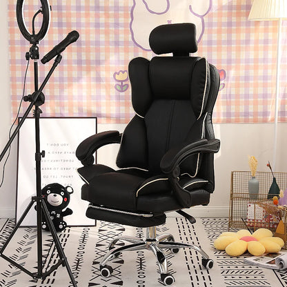 Neuer Gaming-Stuhl mit Fußstütze, zum Anheben des Spiels, hochwertiger ergonomischer Stuhl, Wohnmöbel, Büro-Computerstuhl, Gamer-Stuhl