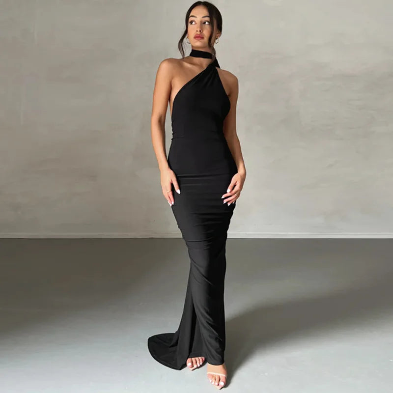 Dulzura Frauen Party Club Abend Streetwear Bodycon Bodycon Weißes Langes Kleid 2024 Sommer Kleidung Großhandel Artikel Für Business