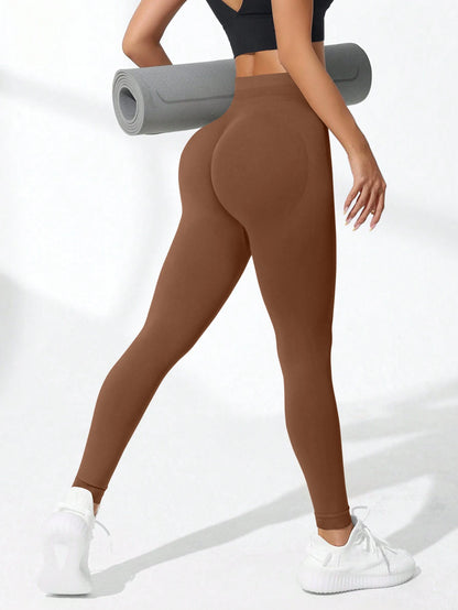 Women's High Waist Yoga Leggings Seamless High Stretchy Butt Lifting Breathable Sports Pants for Women Gym Leggings.