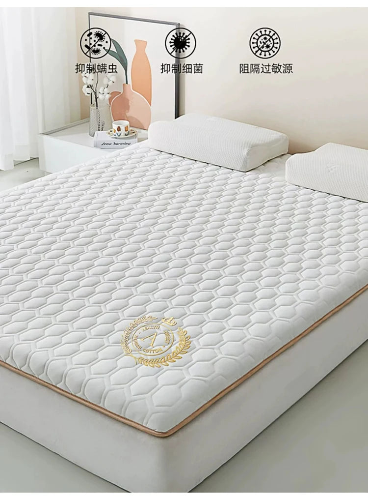 Fünf-schichtige material zusammensetzung matratze verdicken 4/7 cm Haushalt Einzel Doppel Schwamm latex füllung matratzen Tatami Boden Matte