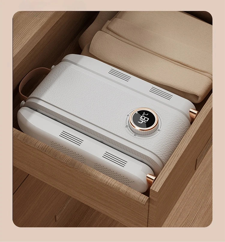 Portable Foldable Electric Shoe Dryer UV Blue Light UV Sterilization Deodorizing Shoe Dryer Fast Drying Household Shoe Dryer