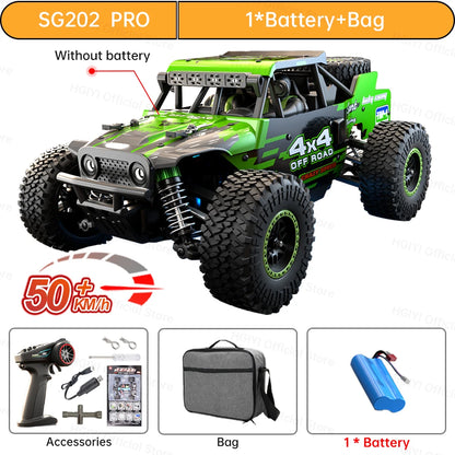 ZLL SG202 MAX/PRO 1:20 High Speed Drift Racing 70KM/H Or 50KM/H Brushless Motor 4WD RC Car Off Road Car Toys for For Kid Gift