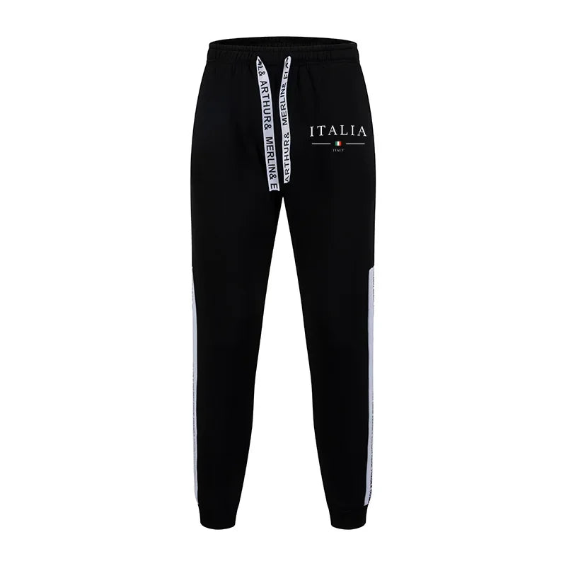 Mens Tracksuit Outdoor Quality Autumn Winter Simple Casual Sports Hooded Single Sweatshirts And Sweatpant Comfort Sports Fitness.